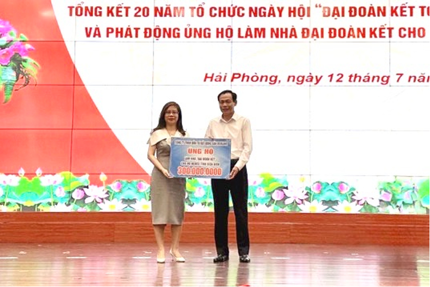DOJILAND ủng hộ cho các hoạt động xã hội tại Thành phố Hải Phòng