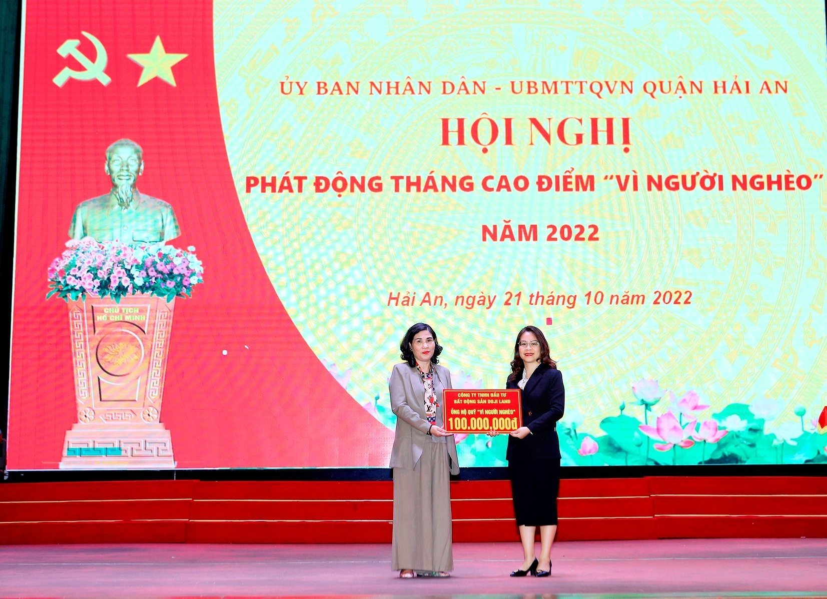 DOJILAND ủng hộ Quỹ 