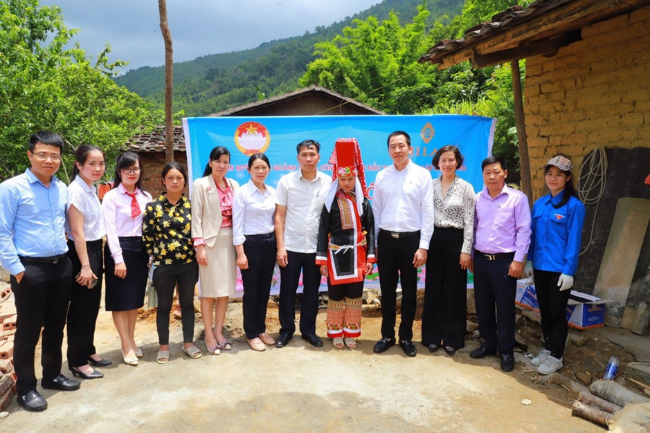 DOJILAND hỗ trợ xây nhà cho hộ nghèo và các hoàn cảnh khó khăn trên các địa bàn sở tại